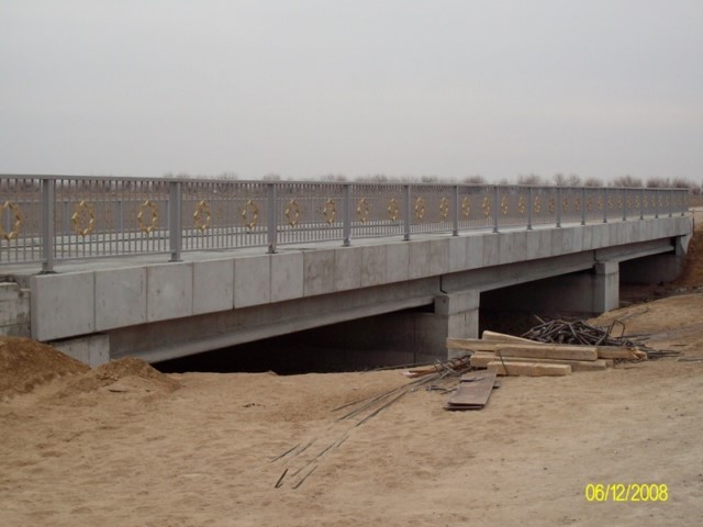 Mary-Bayram Ali-Uchaci Güzergahındaki I. Kategori Otoyol köprüleri