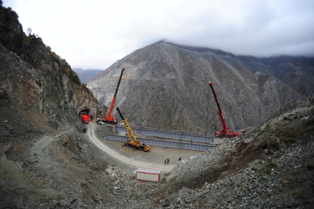 Deriner Dam Relocation Roads, Bridges 1,2, and 3 at Artvin-Erzurum State Highway